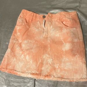 Peach love skirt